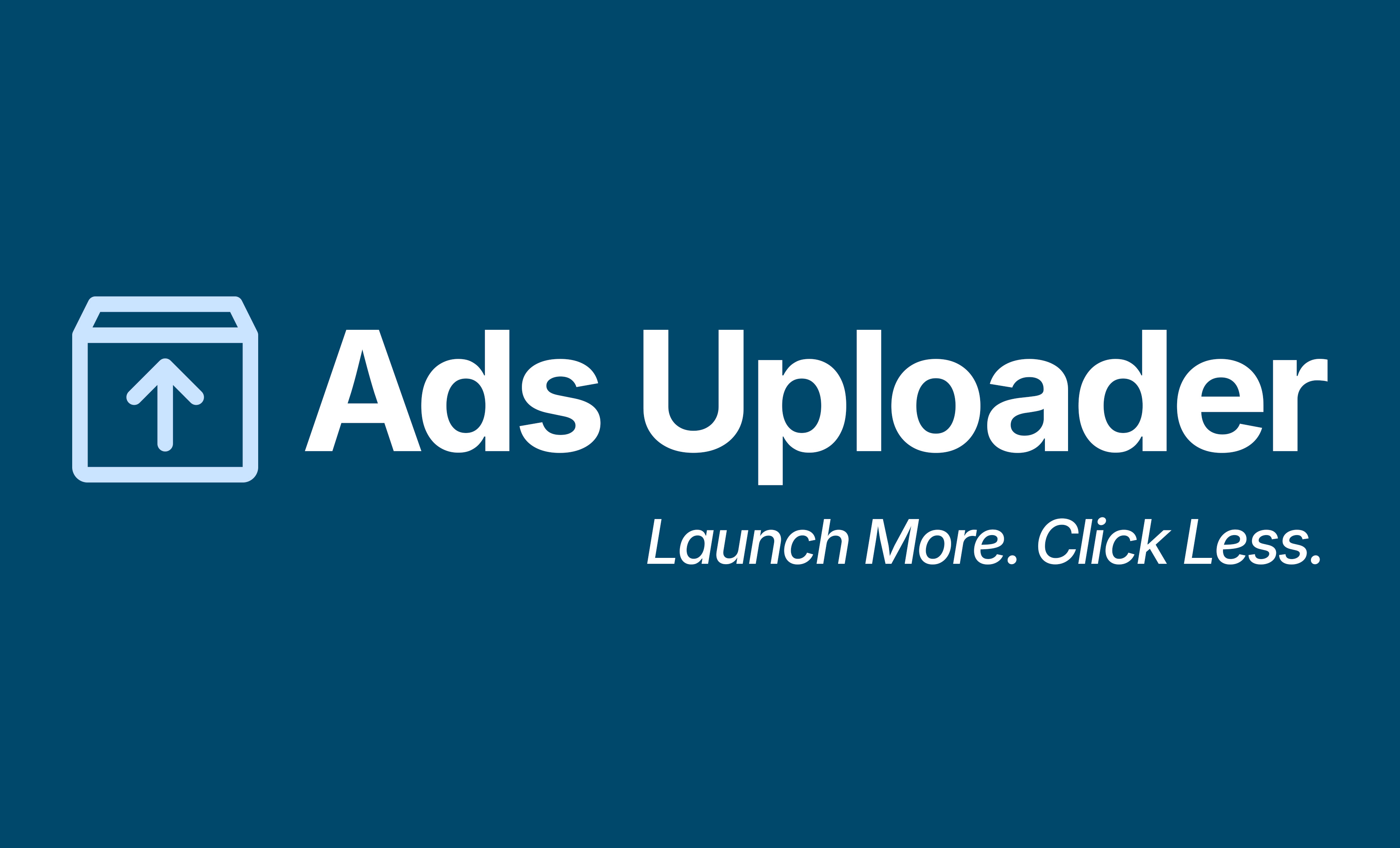 Ads Uploader Interface